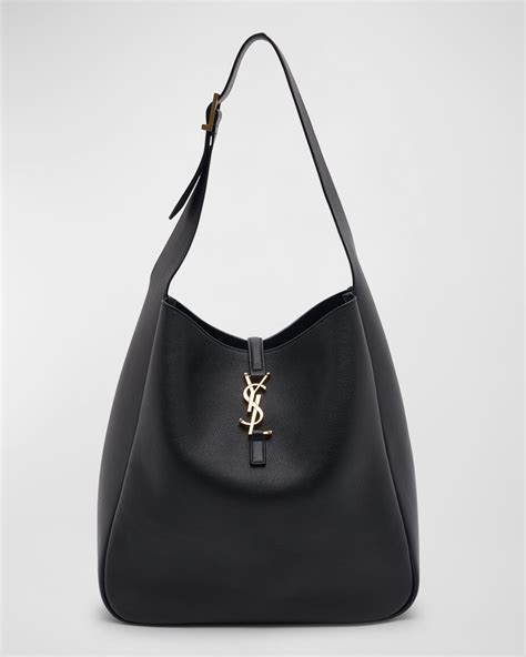 ysl large 5 a 7|SAINT LAURENT Le 5 à 7 large leather shoulder bag.